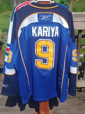 Paul Kariya NHL St. Louis Blues Hockey Jersey XL
